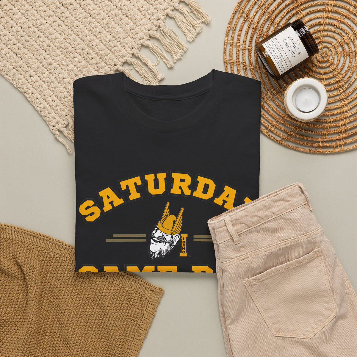 Saturday Game Day T-Shirt | University of Idaho Football Tailgate Tee 2026 | Joe Vandal Fan Shirt