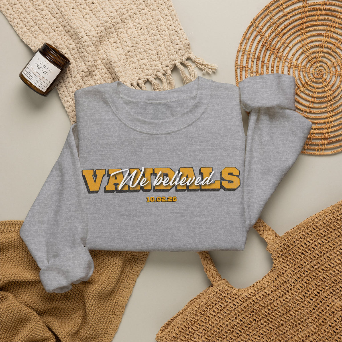 We Believed Crewneck Sweatshirt | Idaho Vandals Football