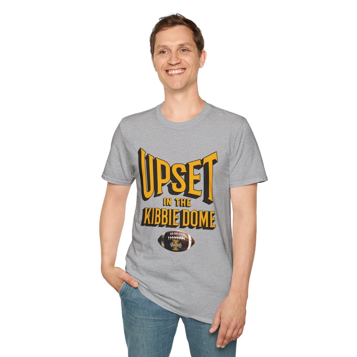 Upset in the Kibbie Dome T-Shirt | Idaho Vandals Football Celebration Tee