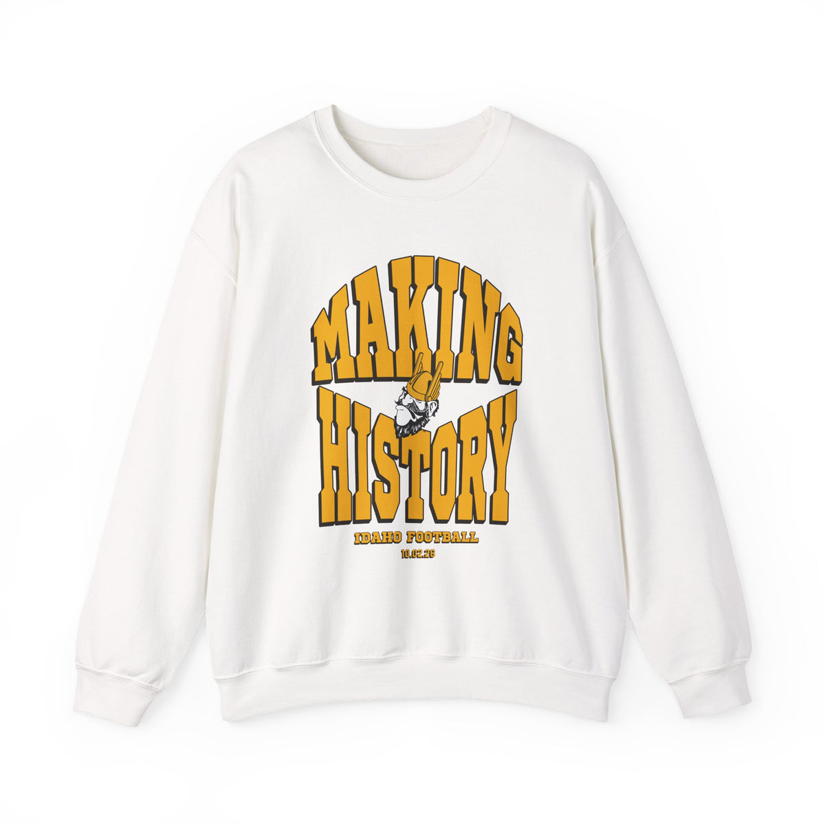 Making History Crewneck Sweatshirt | Idaho Vandals Football