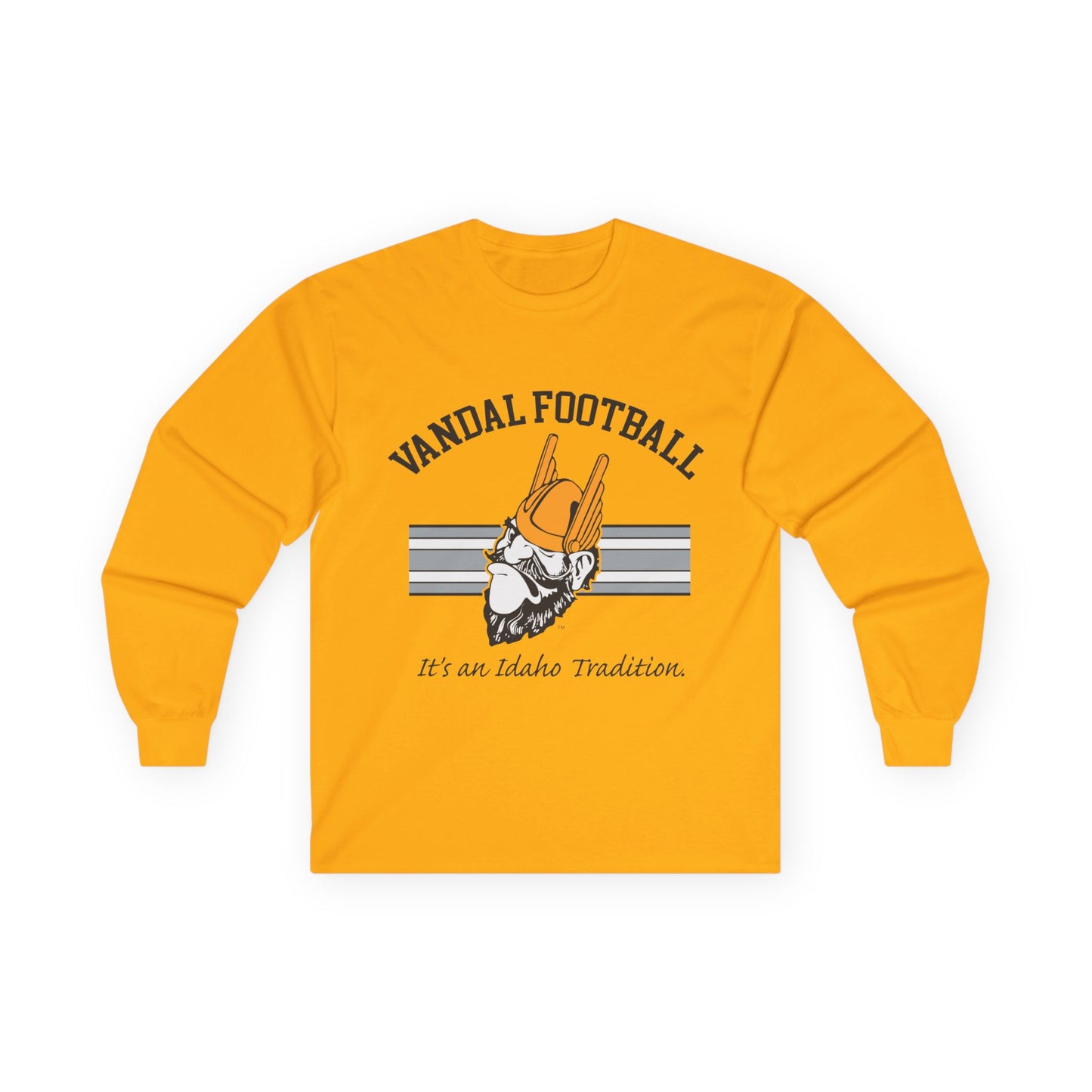 Retro Vandal Football Tradition Unisex Ultra Cotton Long Sleeve Tee