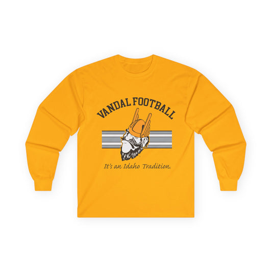 Retro Vandal Football Tradition Unisex Ultra Cotton Long Sleeve Tee