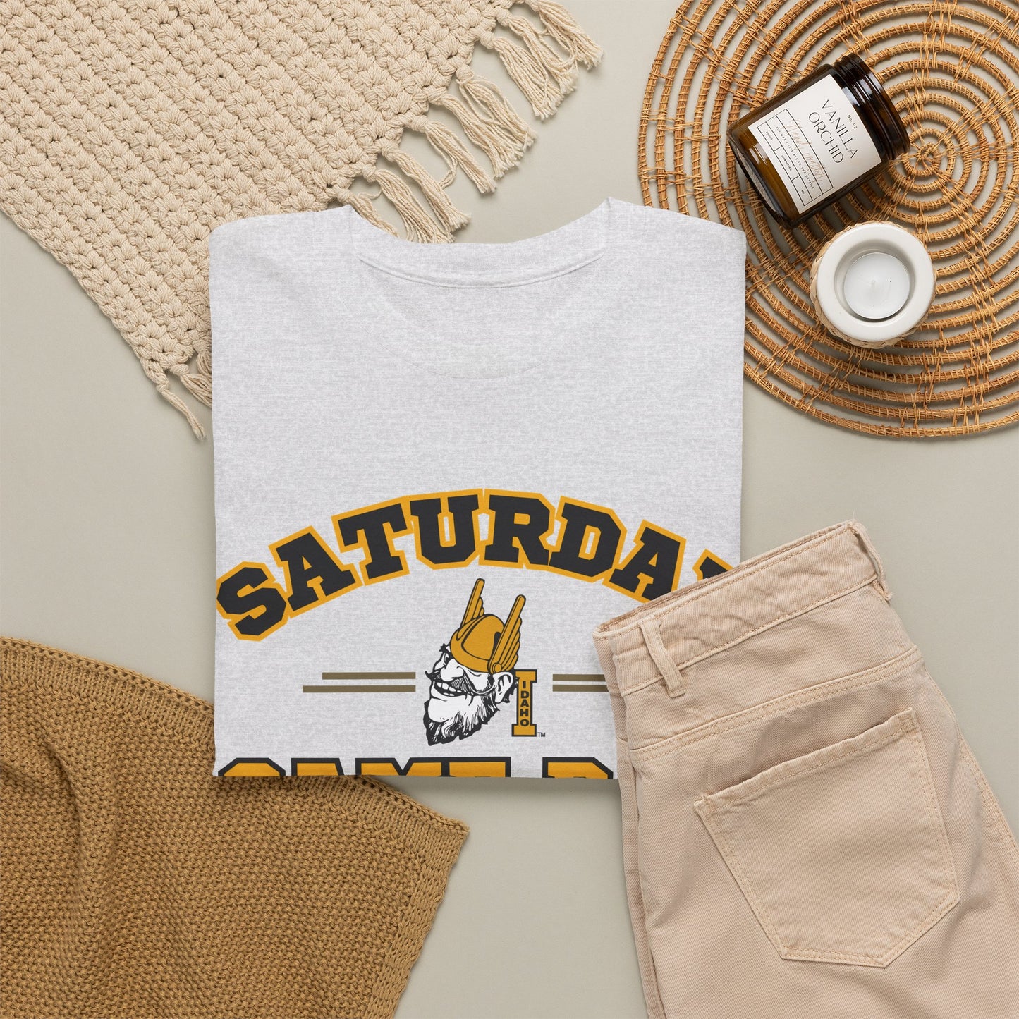 Saturday Game Day T-Shirt | University of Idaho Football Tailgate Tee 2026 | Joe Vandal Fan Shirt