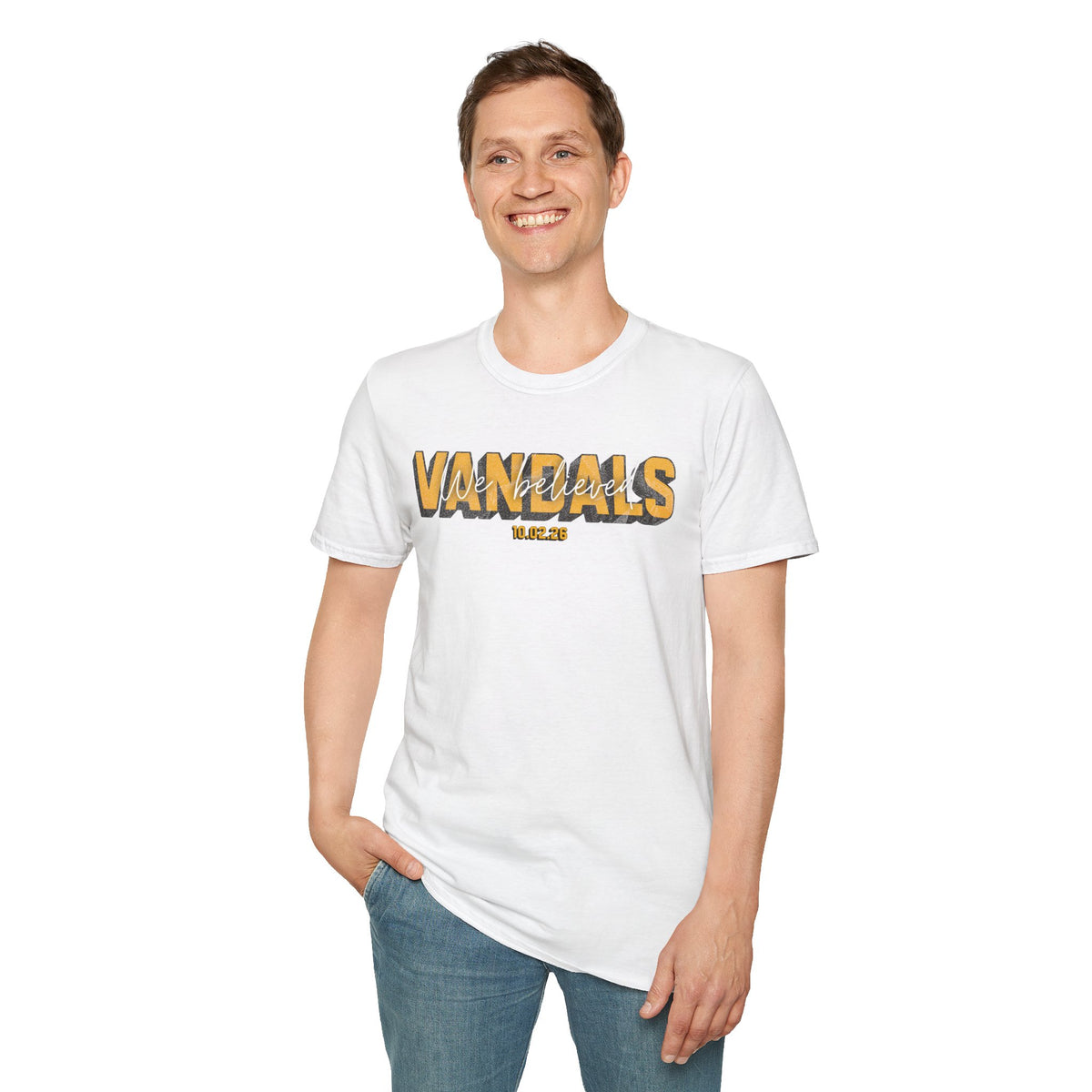 We Believed Vandals T-Shirt | Idaho Football Game Day Victory Tee