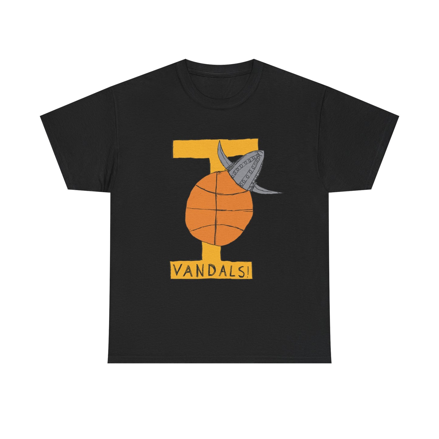 Vandal Education Basketball Unisex Heavy Cotton Tee