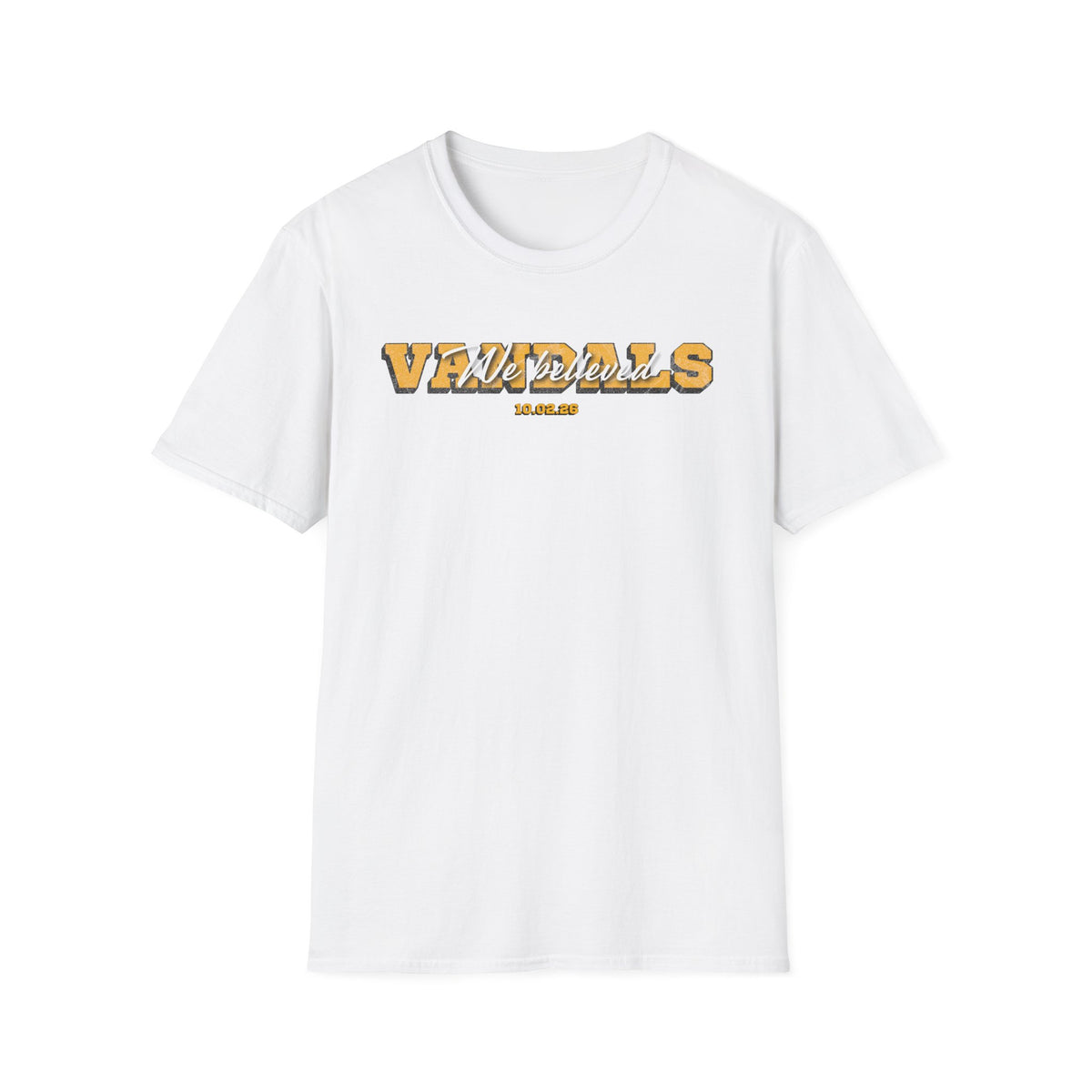 We Believed T-Shirt Idaho Vandals Football Victory Tee