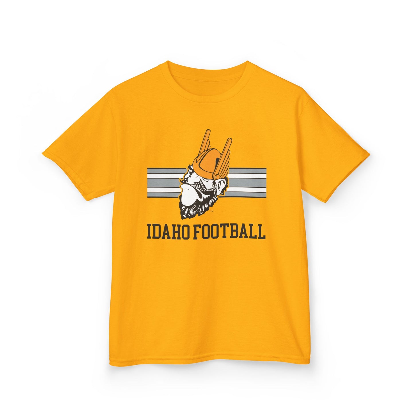 Retro Idaho Football Kids Heavy Cotton™ Tee