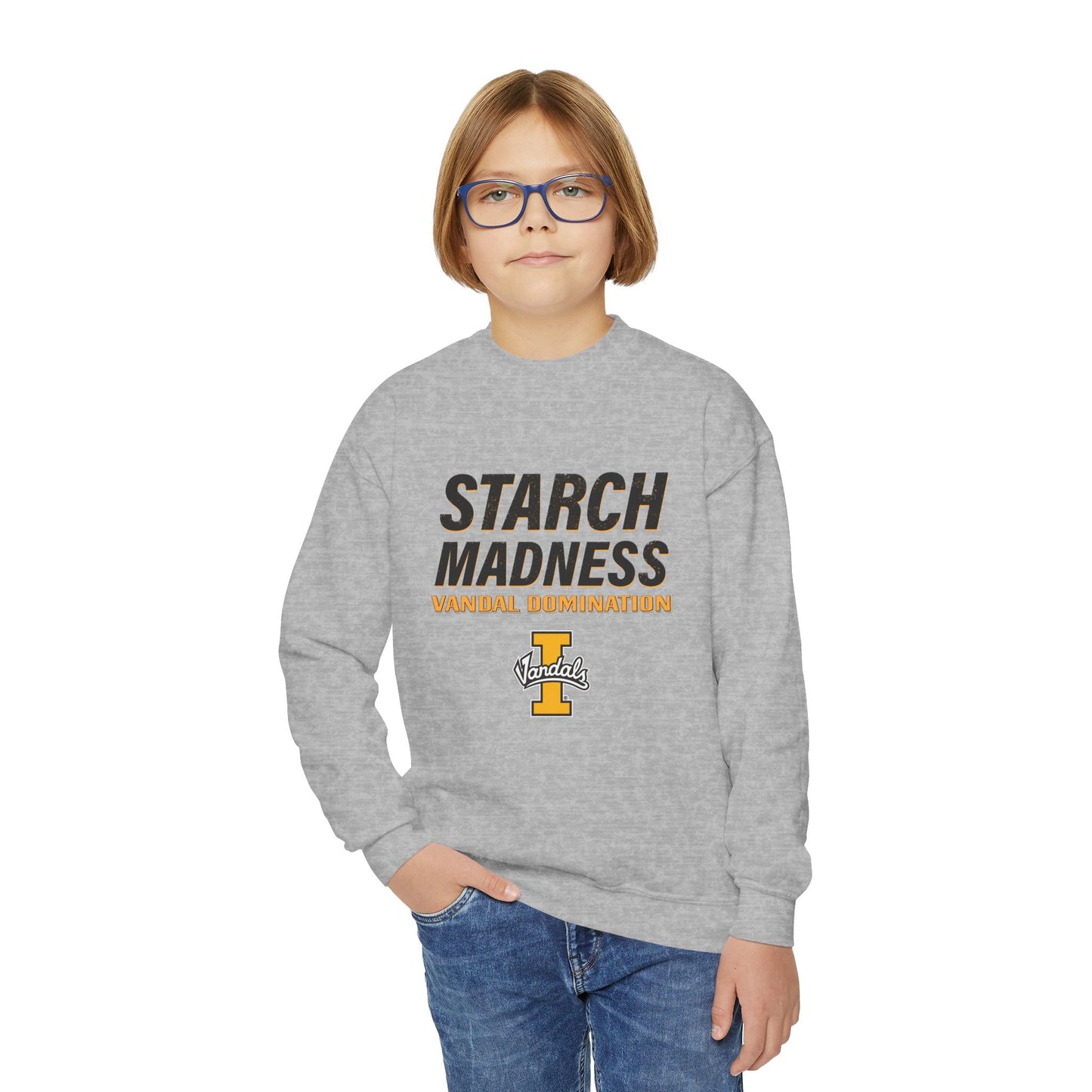 Starch Madness Youth Crewneck Sweatshirt