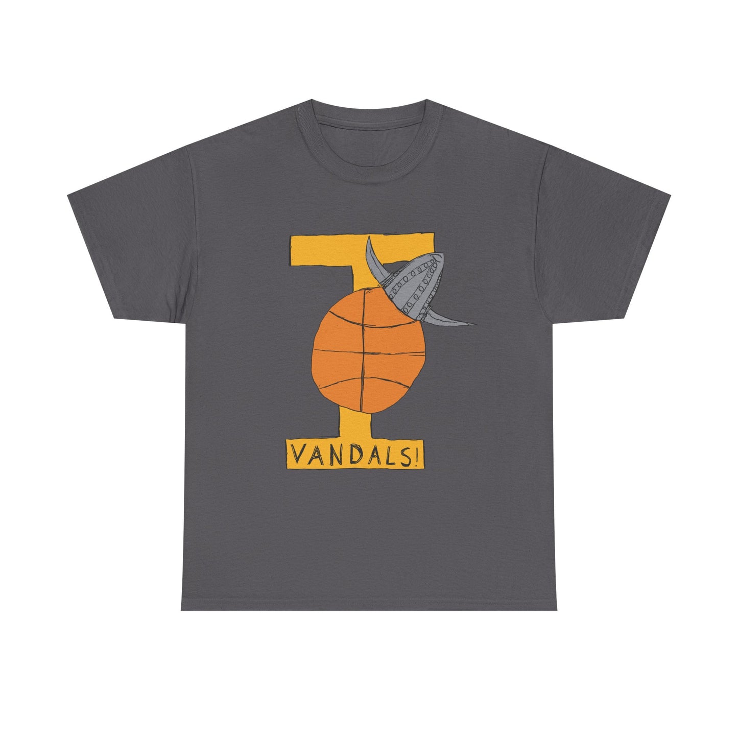 Vandal Education Basketball Unisex Heavy Cotton Tee