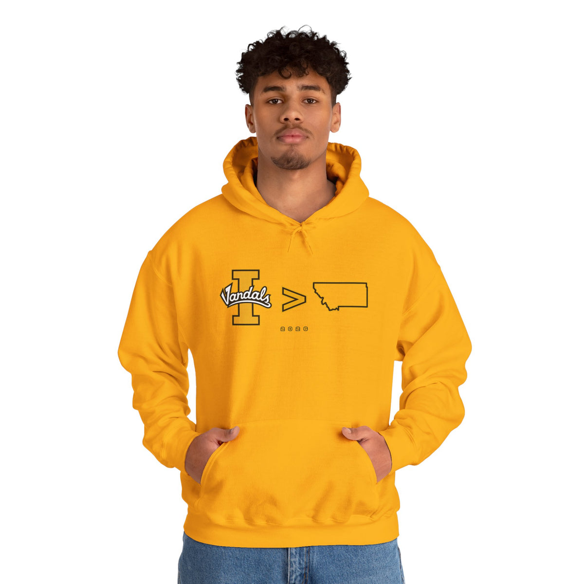 Idaho Is Greater Than Montana Hoodie | Idaho Vandals Football Sweatshirt