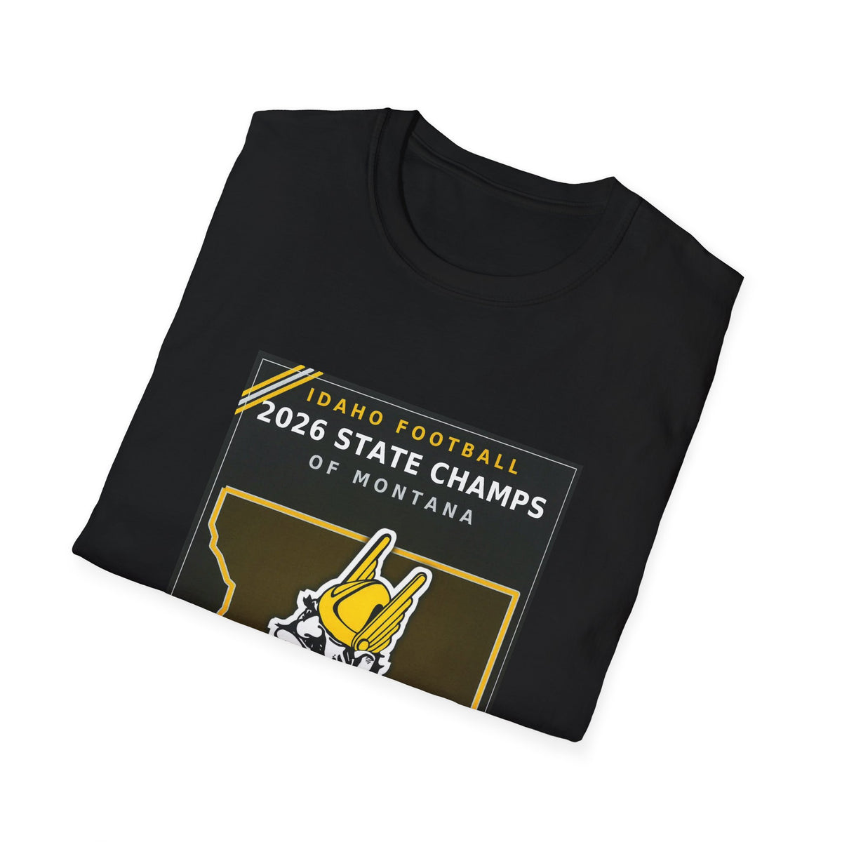 Idaho Football 2026 State Champs of Montana T-Shirt | Idaho Vandals Victory Tee