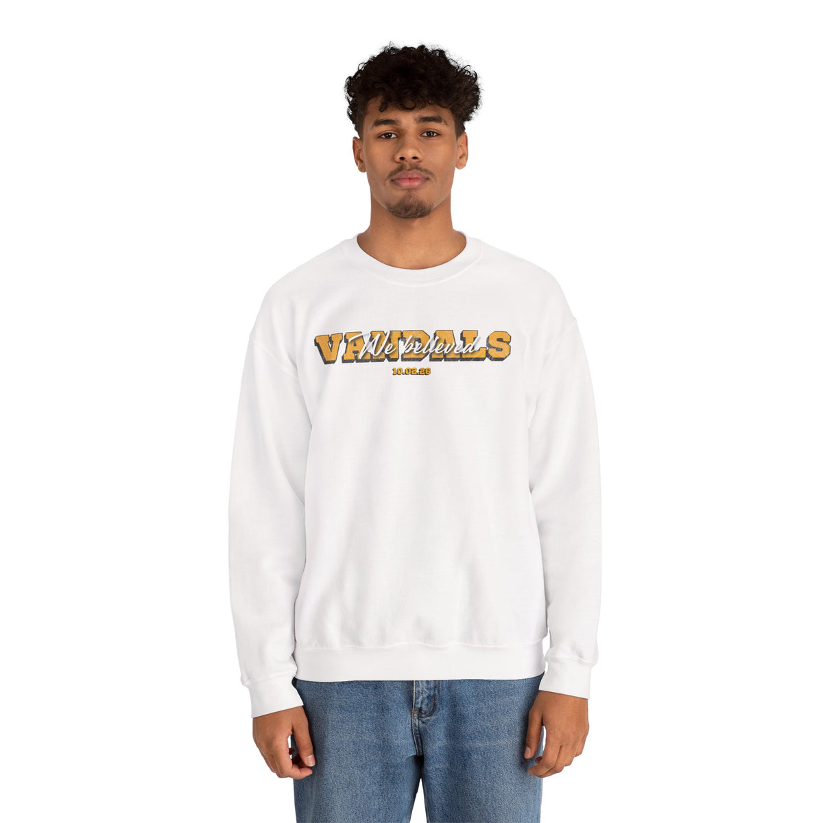 We Believed Crewneck Sweatshirt | Idaho Vandals Football