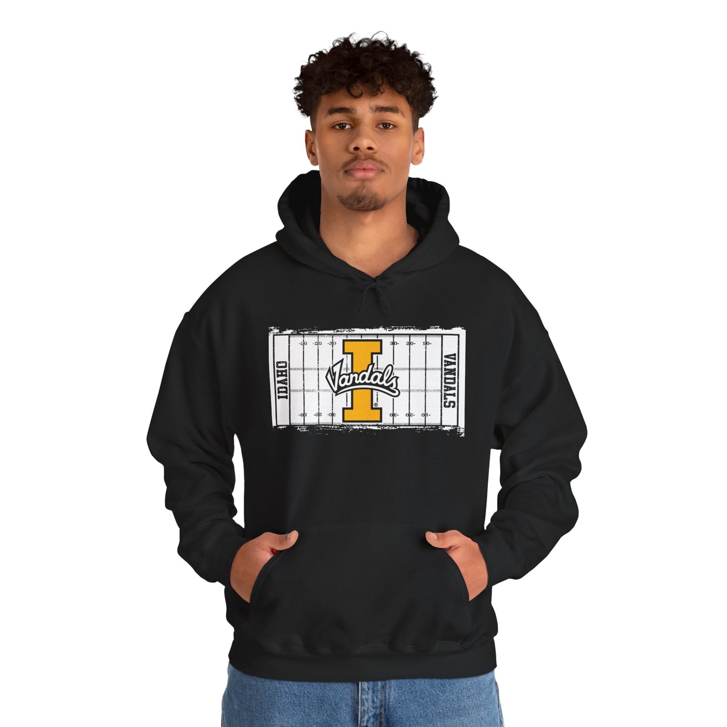 Football Field Unisex Heavy Blend™ Hooded Sweatshirt