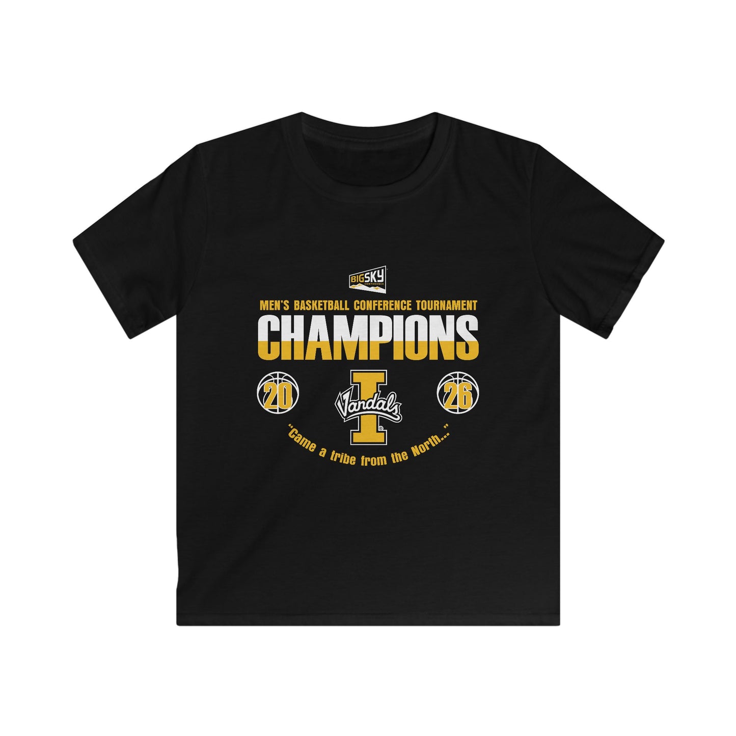 Youth Men's 2026 Big Sky Champions Softstyle Tee