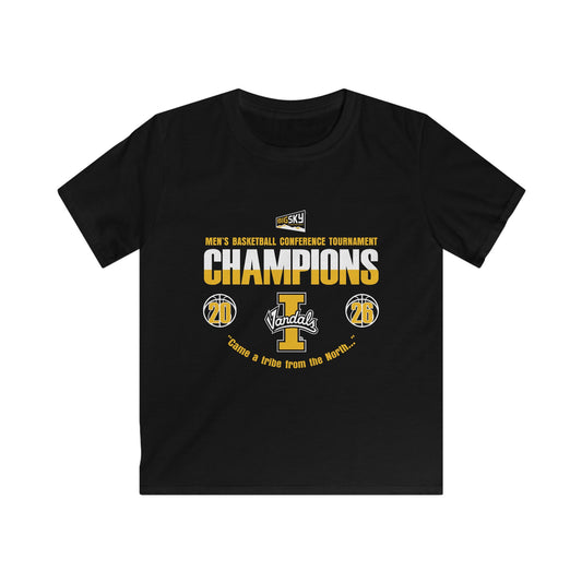 Youth Men's 2026 Big Sky Champions Softstyle Tee