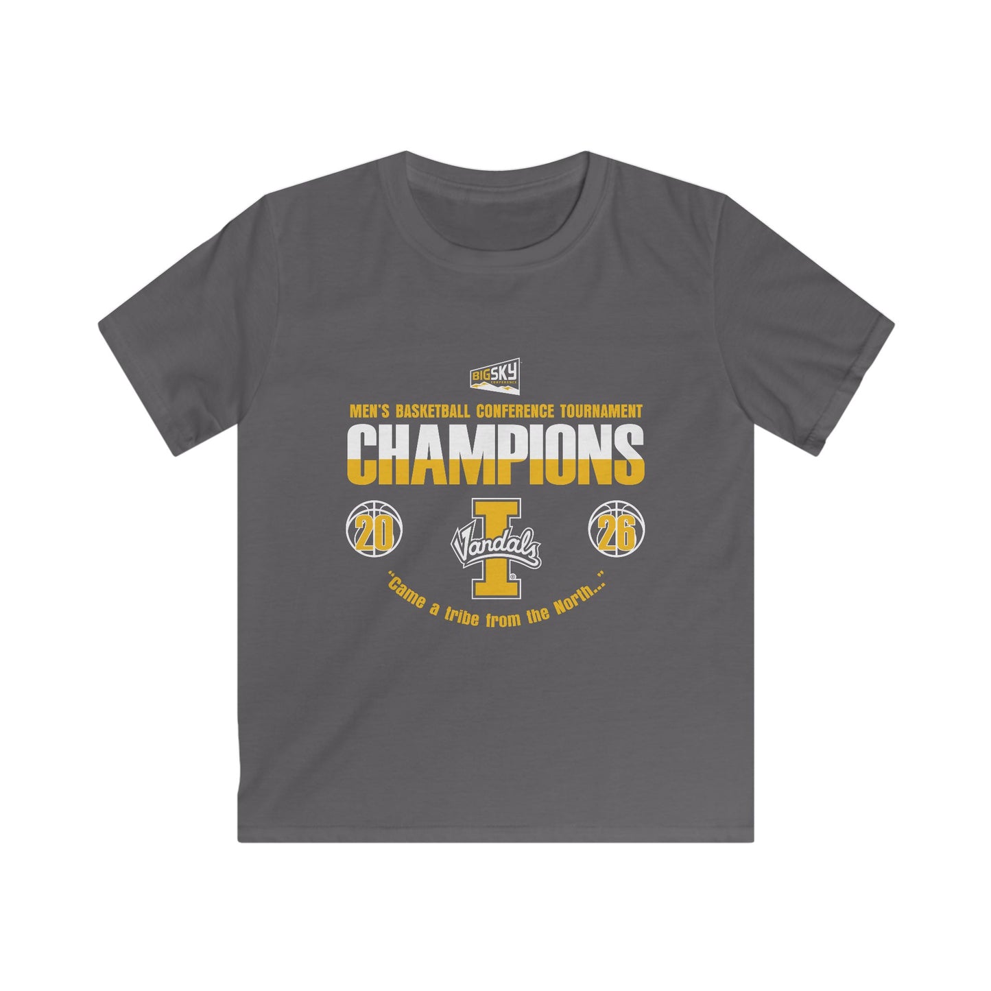 Youth Men's 2026 Big Sky Champions Softstyle Tee