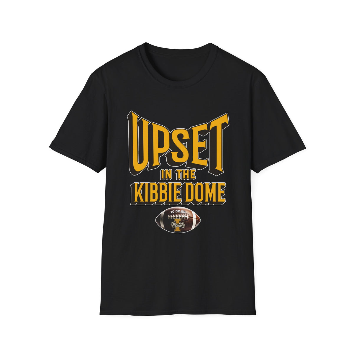 Upset in the Kibbie Dome T-Shirt | Idaho Vandals Football Celebration Tee