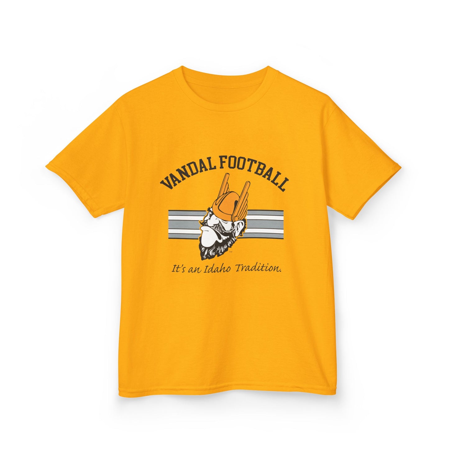 Retro Vandal Football Tradition Kids Heavy Cotton™ Tee