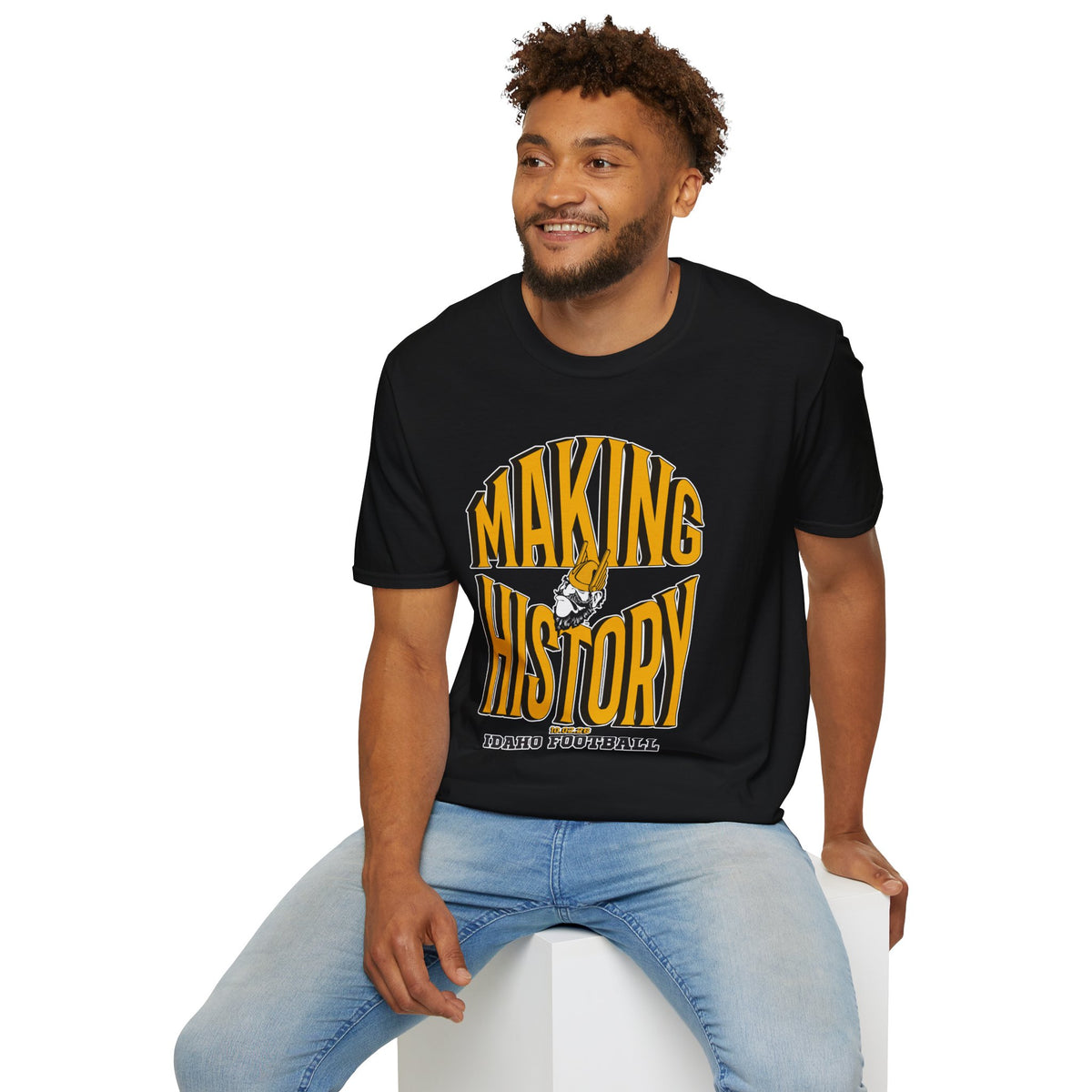 Making History Idaho Football T-Shirt | Vandals Win Game Day Tee