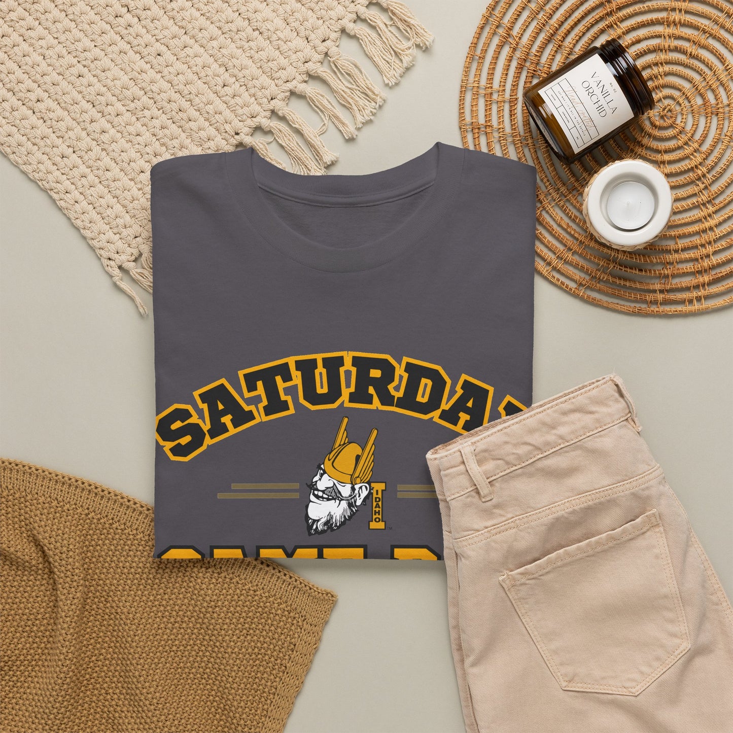 Saturday Game Day T-Shirt | University of Idaho Football Tailgate Tee 2026 | Joe Vandal Fan Shirt