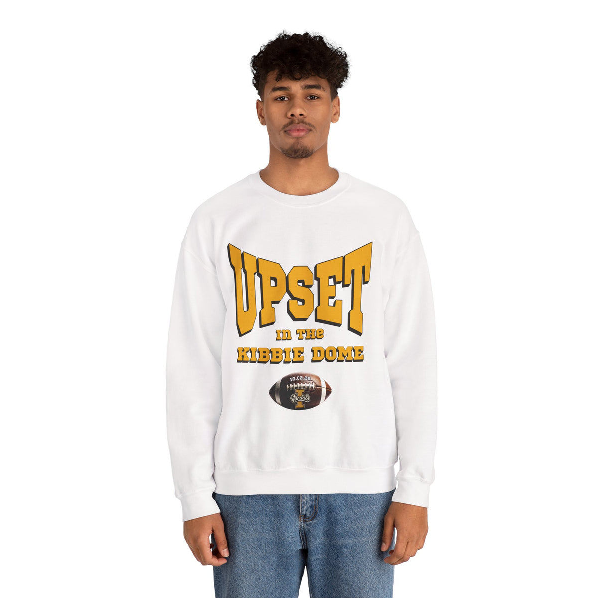 Upset in the Kibbie Dome Crewneck | Idaho Vandals Football | Idaho Vandals Football Sweatshirt