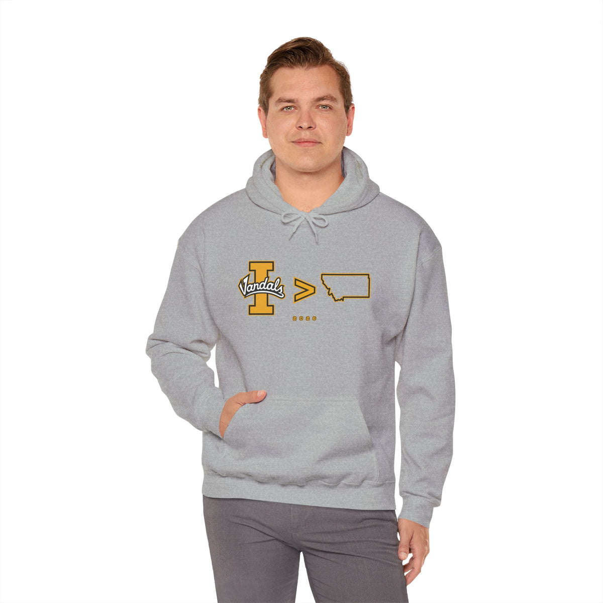 Idaho Is Greater Than Montana Hoodie | Idaho Vandals Football Sweatshirt
