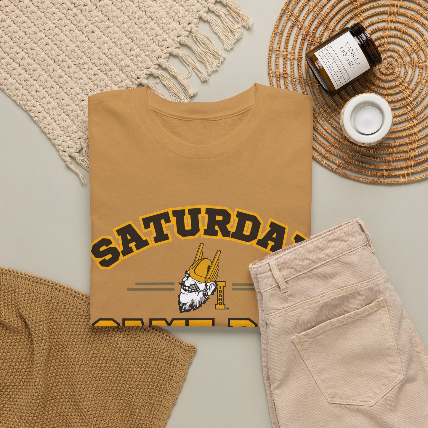Saturday Game Day T-Shirt | University of Idaho Football Tailgate Tee 2026 | Joe Vandal Fan Shirt