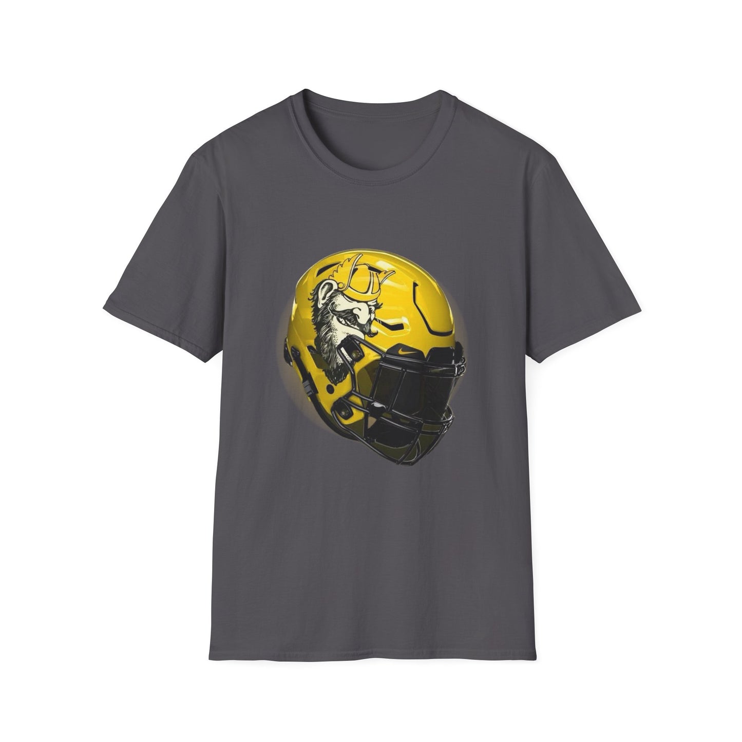 Football Helmet Unisex Softstyle T-Shirt