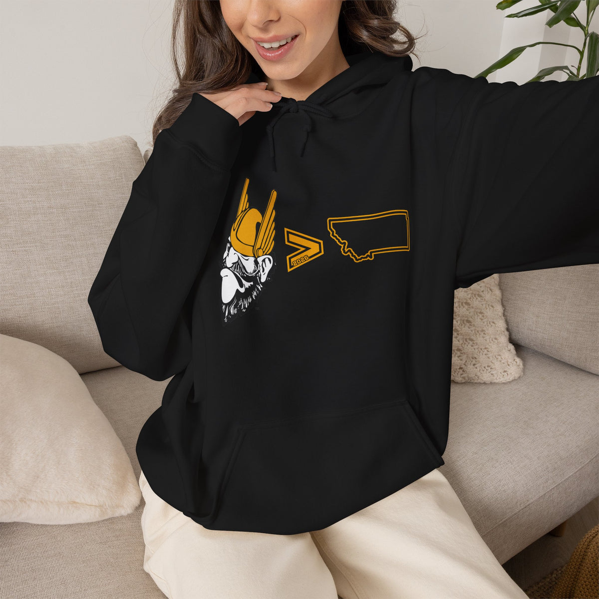 Idaho Is Greater Than Montana Hoodie | Joe Vandal University of Idaho Sweatshirt