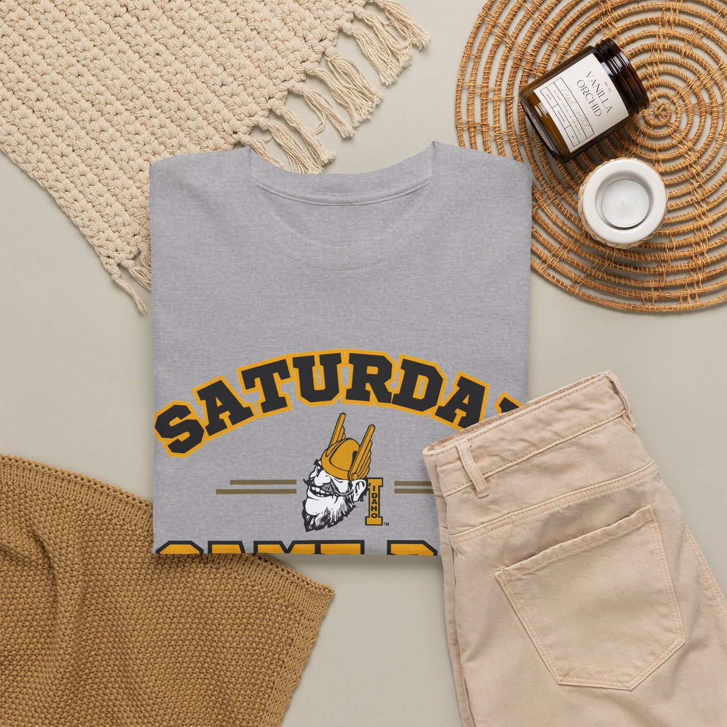 Saturday Game Day T-Shirt | University of Idaho Football Tailgate Tee 2026 | Joe Vandal Fan Shirt