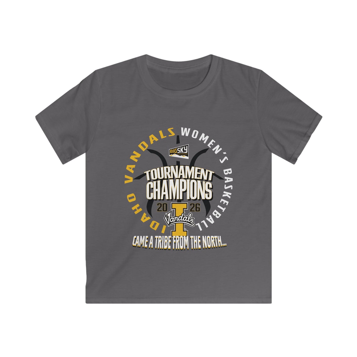 Youth Women's 2026 Big Sky Champions Softstyle Tee