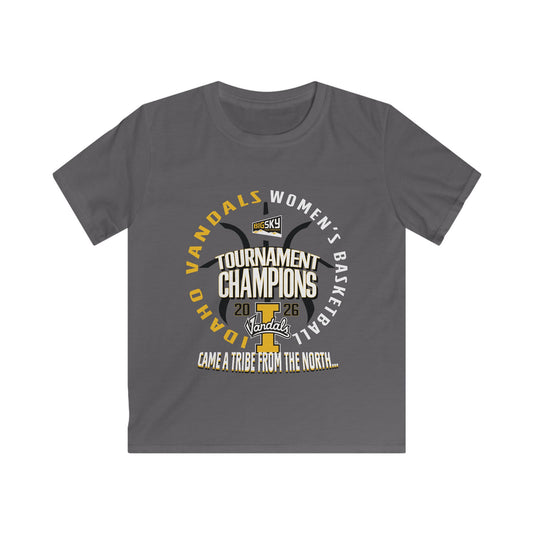 Youth Women's 2026 Big Sky Champions Softstyle Tee