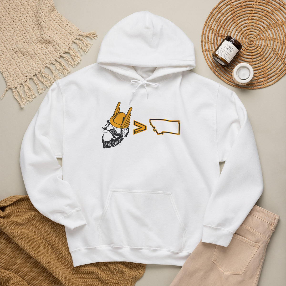 Idaho Is Greater Than Montana Hoodie | Joe Vandal University of Idaho Sweatshirt