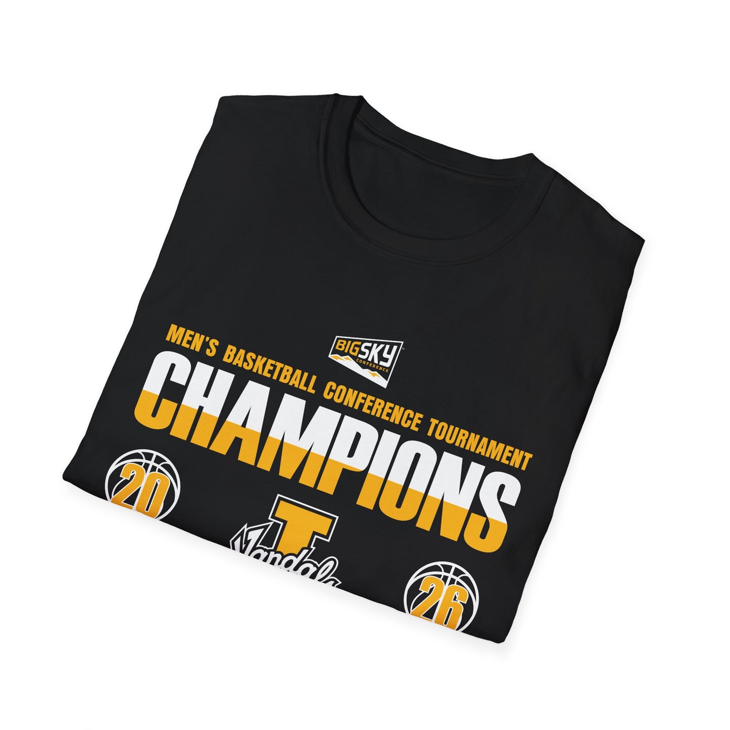 Men's 2026 Big Sky Champions Unisex Softstyle T-Shirt