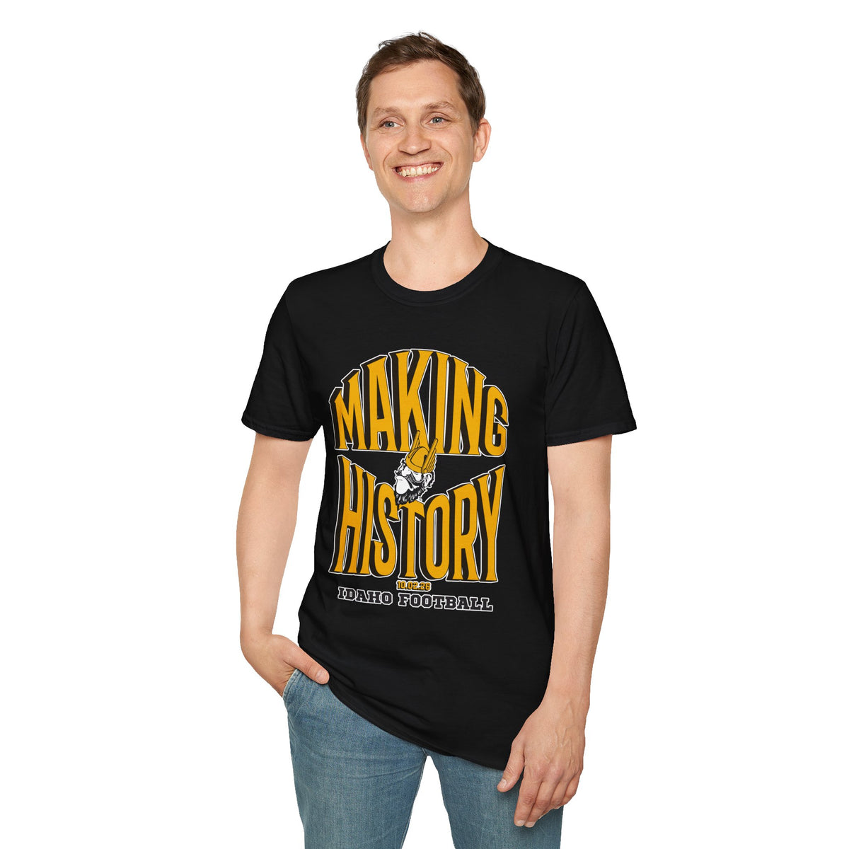 Making History Idaho Football T-Shirt | Vandals Win Game Day Tee