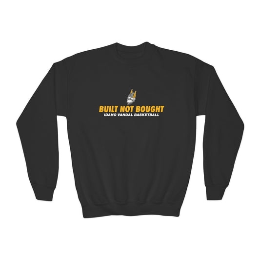 Built Not Bought Youth Crewneck Sweatshirt