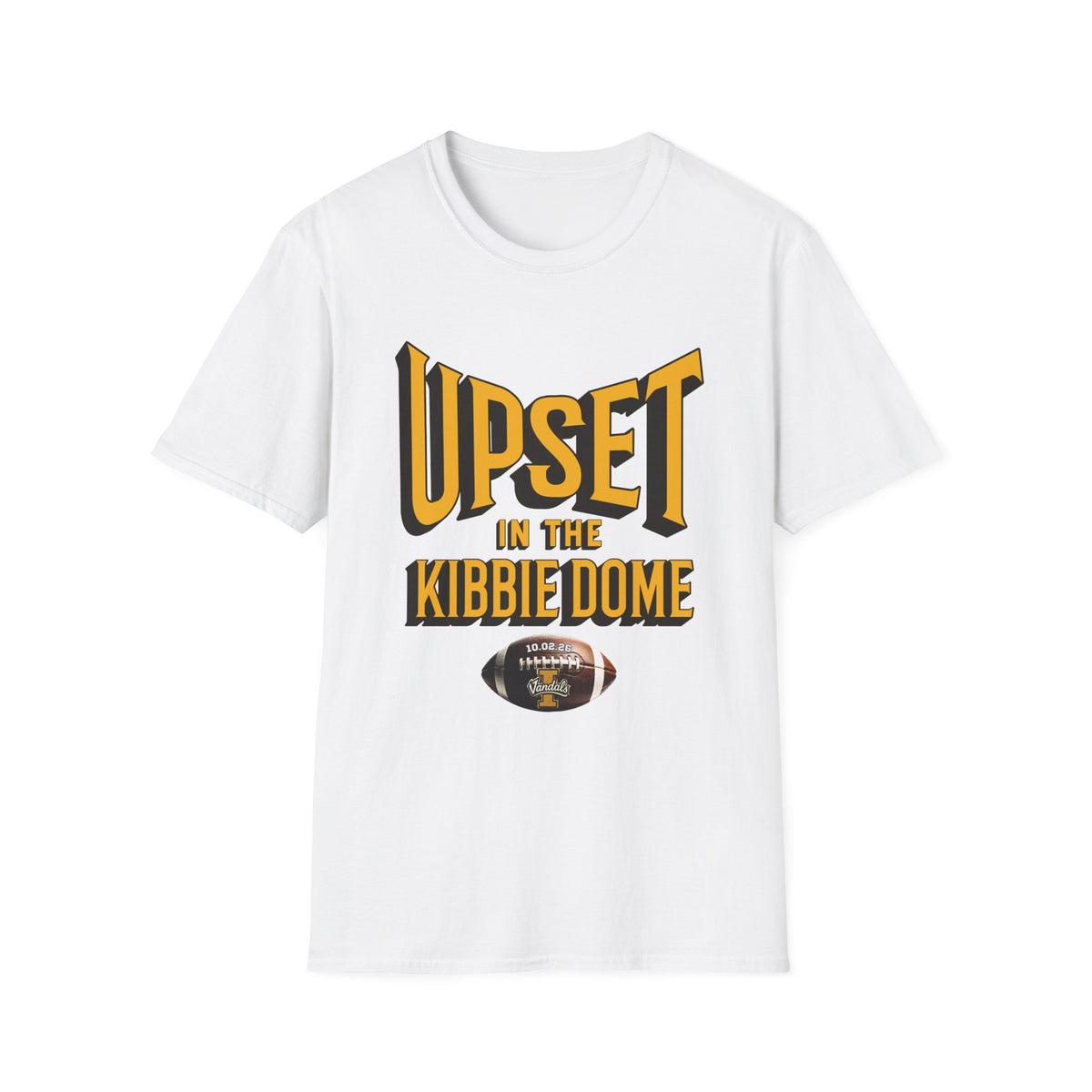 Upset in the Kibbie Dome T-Shirt | Idaho Vandals Football Celebration Tee
