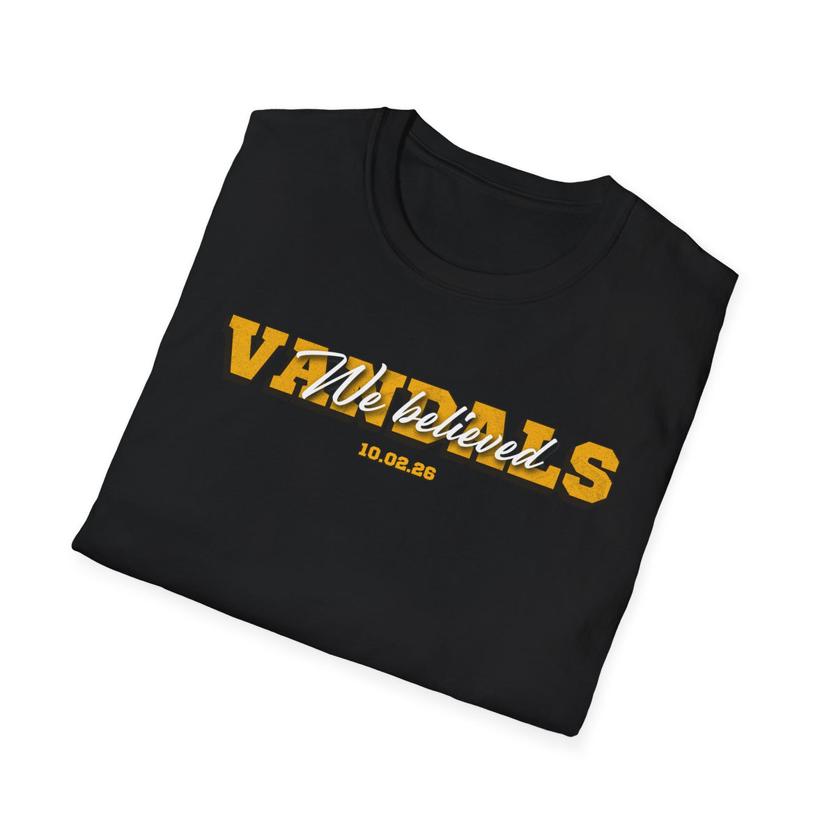 We Believed T-Shirt Idaho Vandals Football Victory Tee