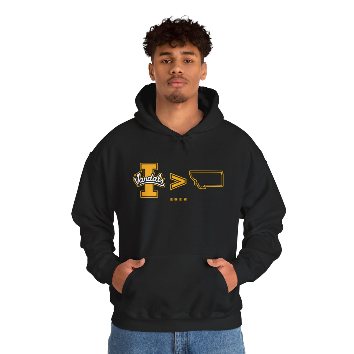 Idaho Is Greater Than Montana Hoodie | Idaho Vandals Football Sweatshirt