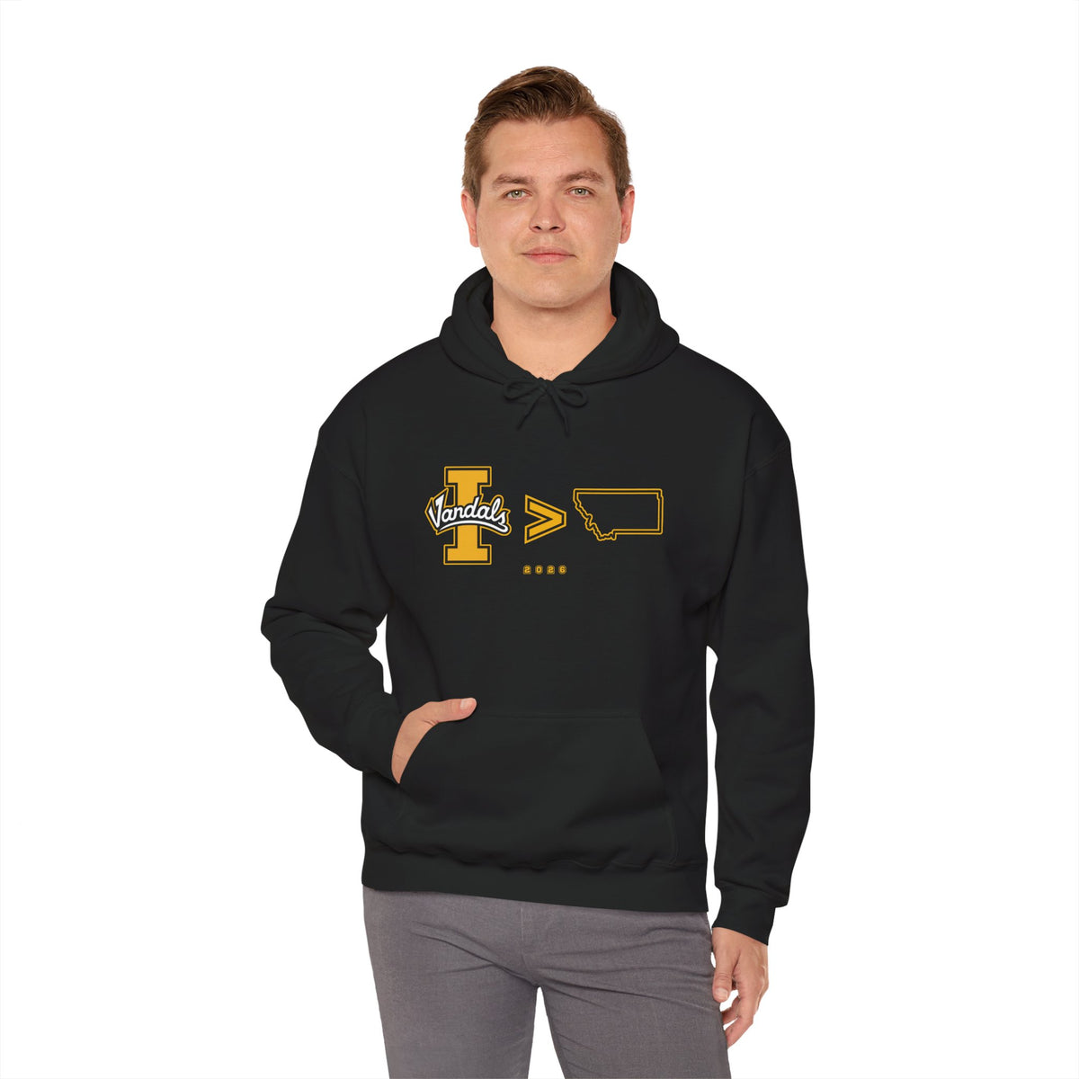 Idaho Is Greater Than Montana Hoodie | Idaho Vandals Football Sweatshirt