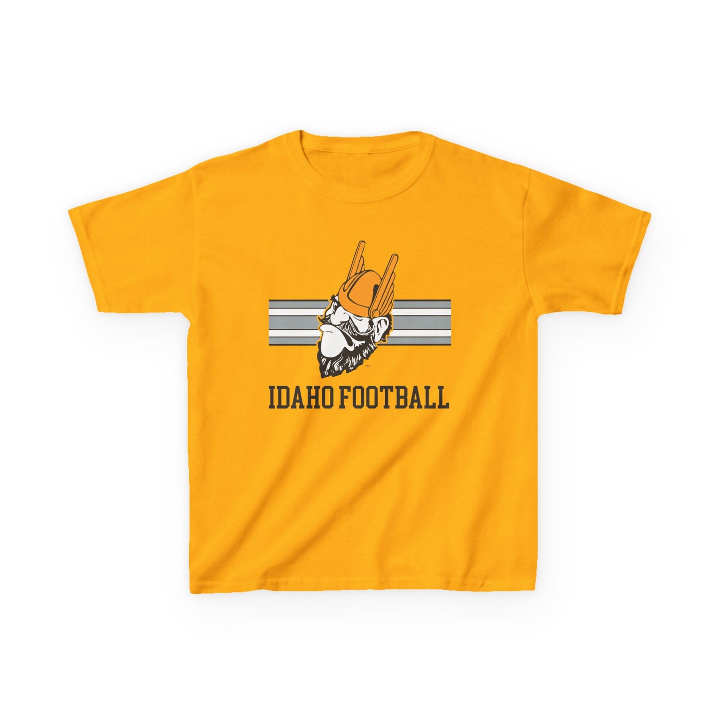 Retro Idaho Football Kids Heavy Cotton™ Tee