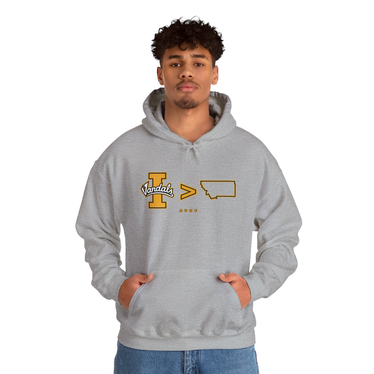 Idaho Is Greater Than Montana Hoodie | Idaho Vandals Football Sweatshirt
