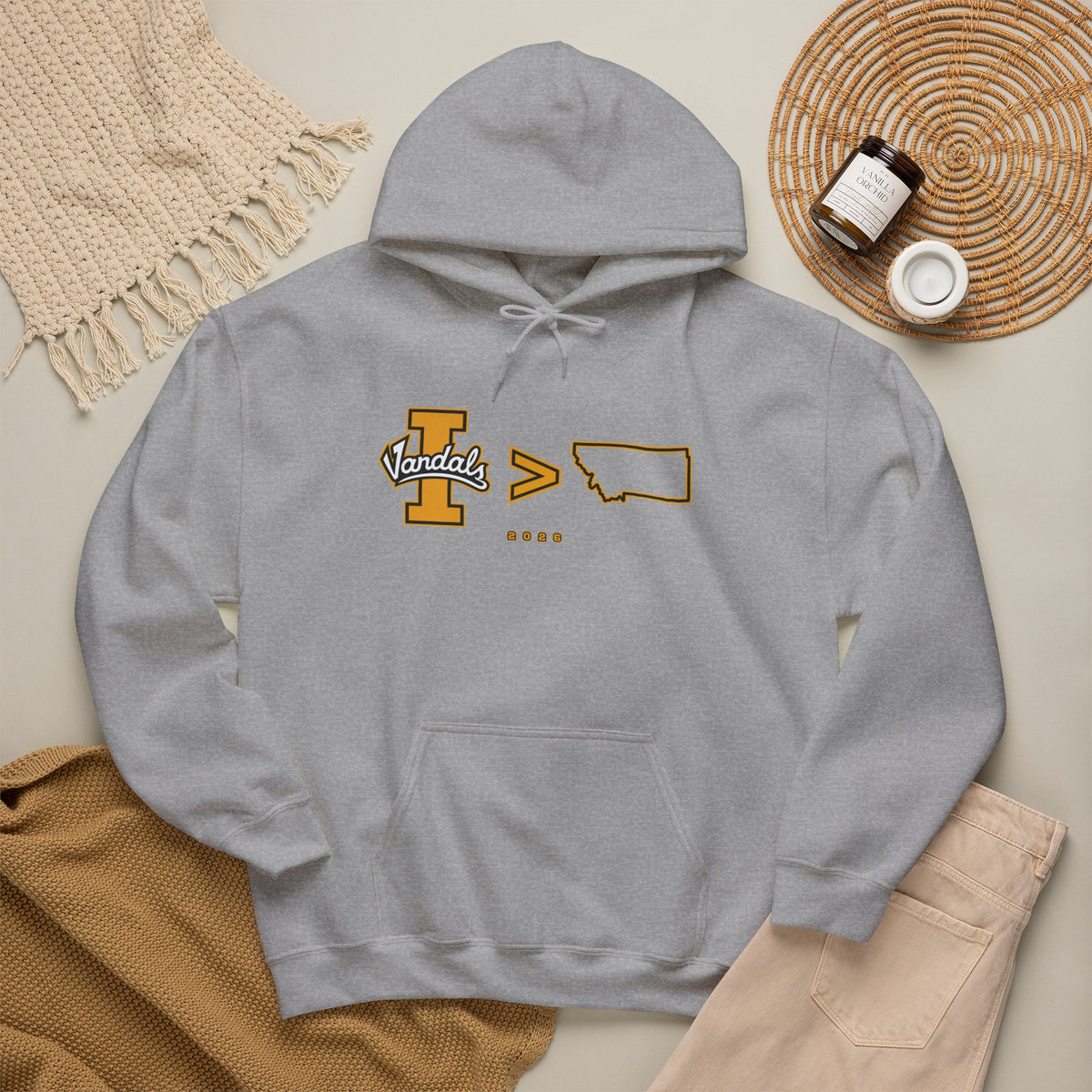 Idaho Is Greater Than Montana Hoodie | Idaho Vandals Football Sweatshirt