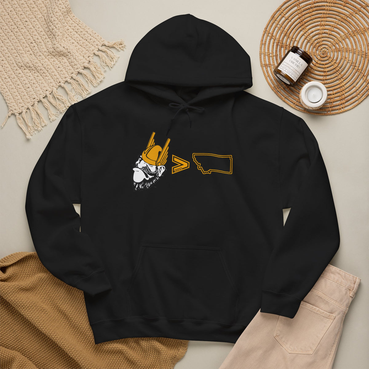 Idaho Is Greater Than Montana Hoodie | Joe Vandal University of Idaho Sweatshirt