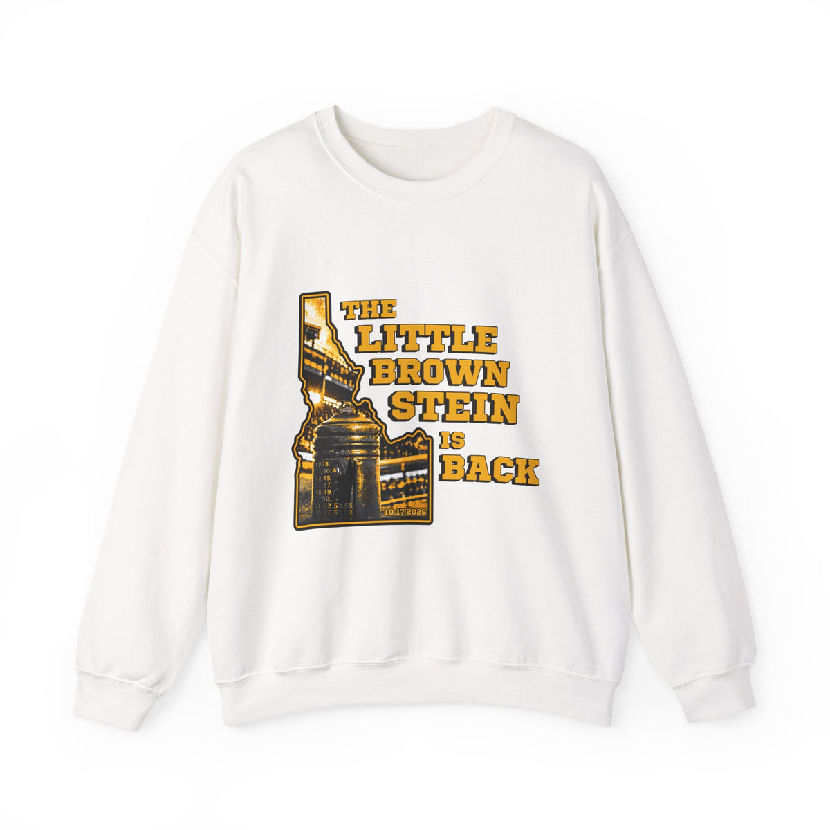 The Little Brown Stein Is Back Crewneck Sweatshirt | Idaho Vandals Football Rivalry Game Day Apparel