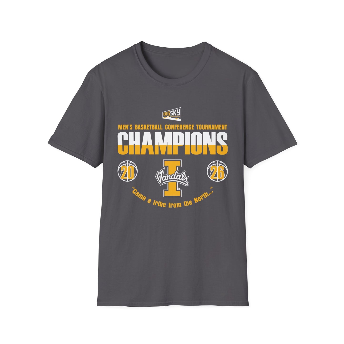 Men's 2026 Big Sky Champions Unisex Softstyle T-Shirt