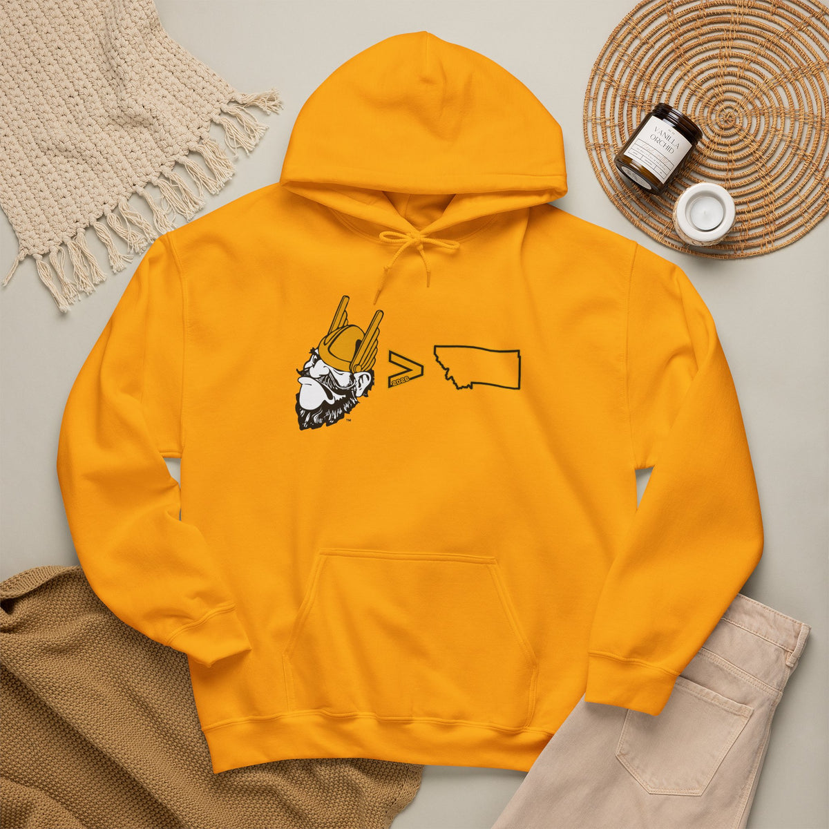 Idaho Is Greater Than Montana Hoodie | Joe Vandal University of Idaho Sweatshirt