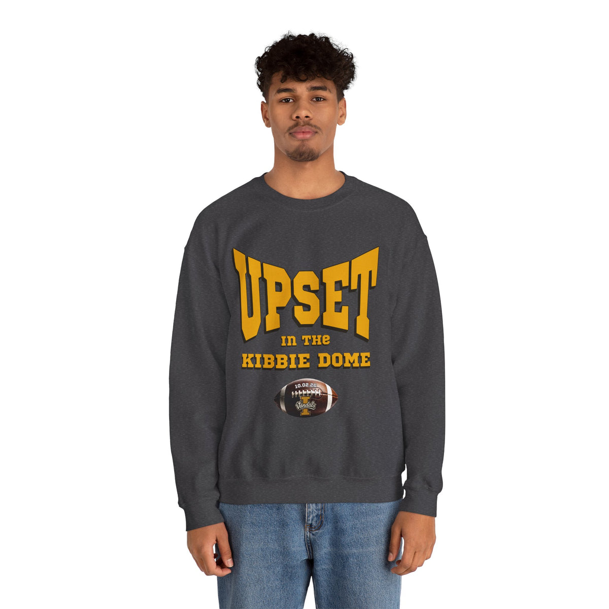 Upset in the Kibbie Dome Crewneck | Idaho Vandals Football | Idaho Vandals Football Sweatshirt