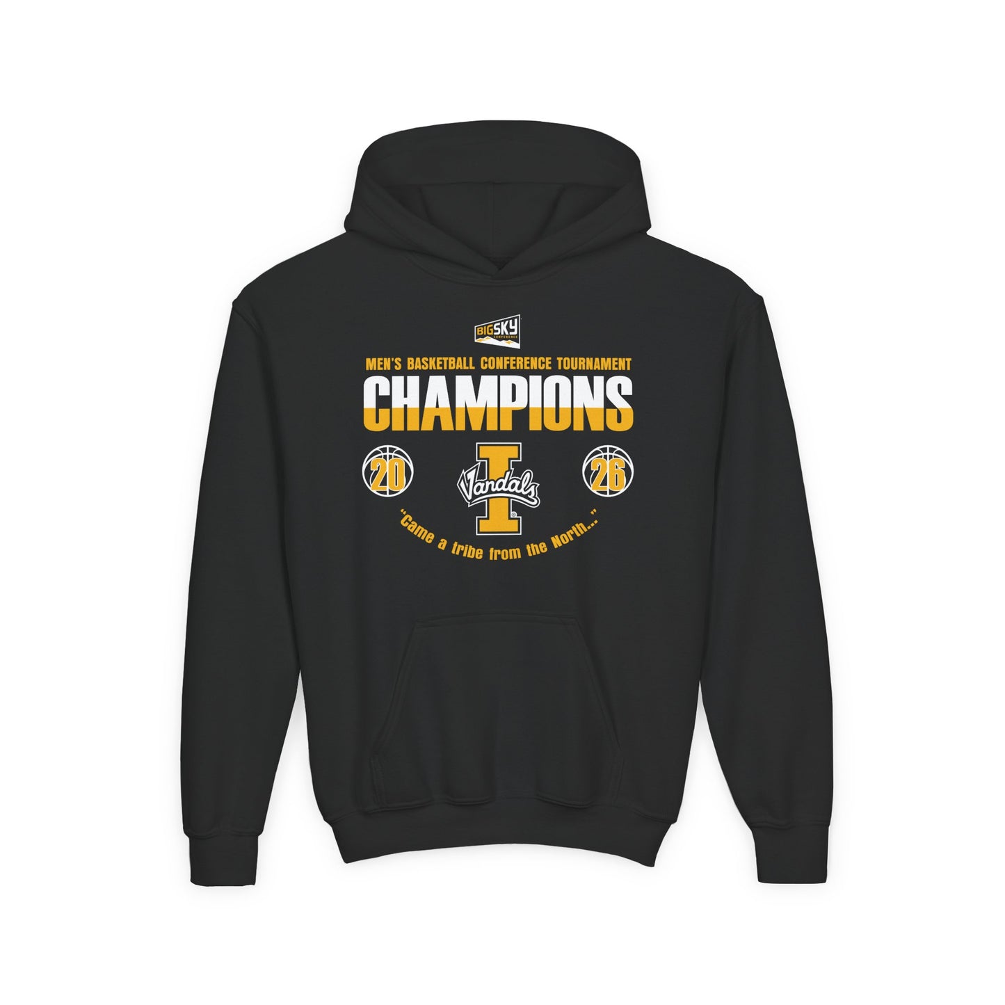 Youth Men's 2026 Big Sky Champions Heavy Blend Hooded Sweatshirt