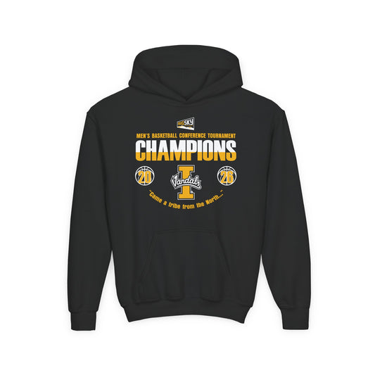 Youth Men's 2026 Big Sky Champions Heavy Blend Hooded Sweatshirt